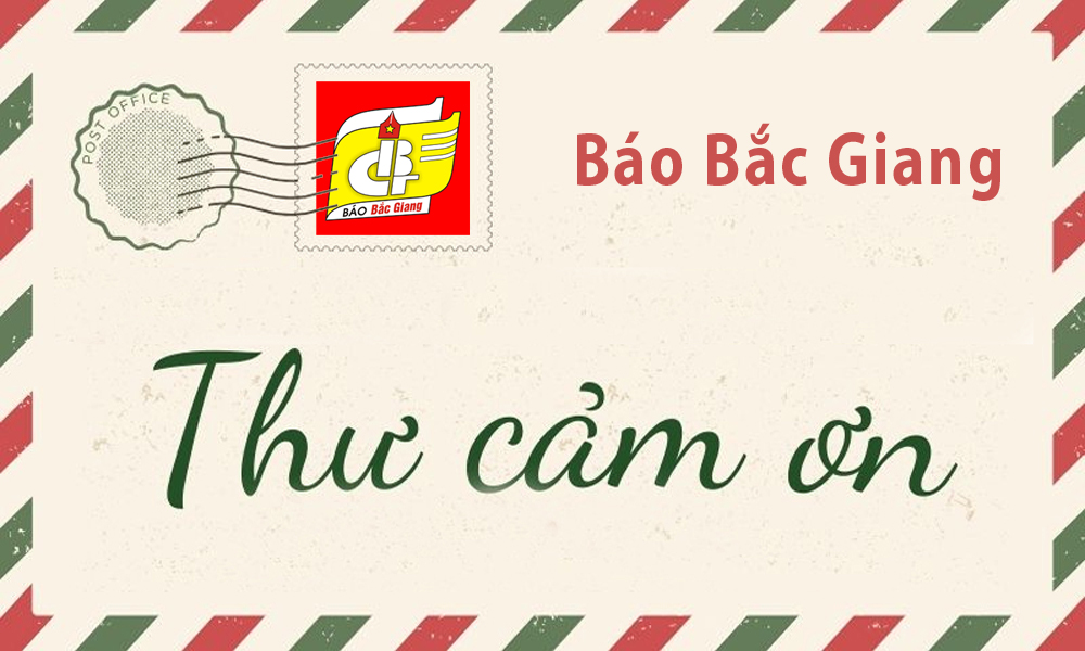  Thư cảm ơn